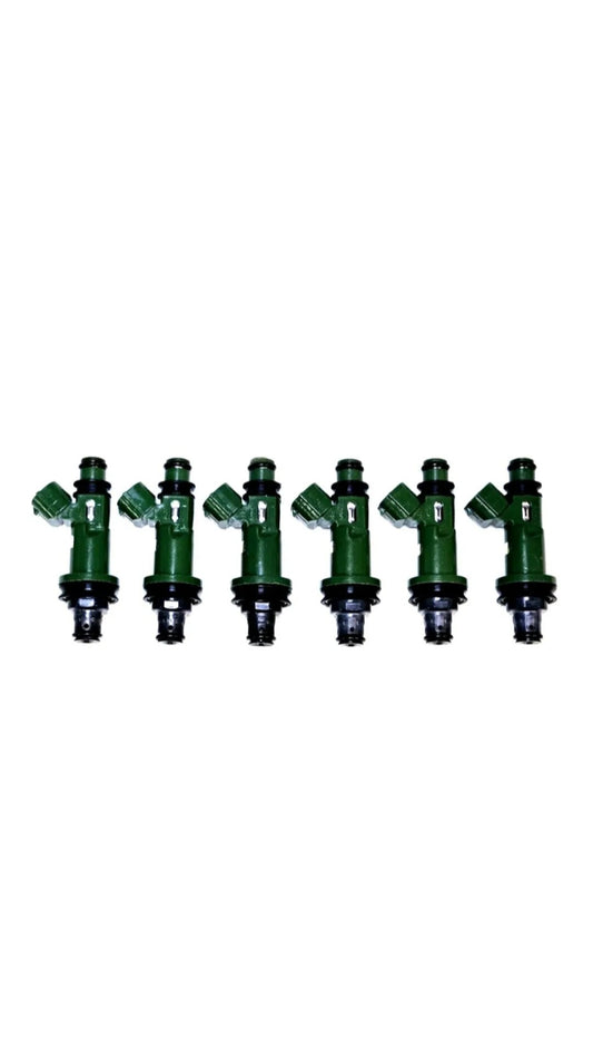 Set of 6 OEM Denso 16611-AA340 / 195500-3400 fuel injectors