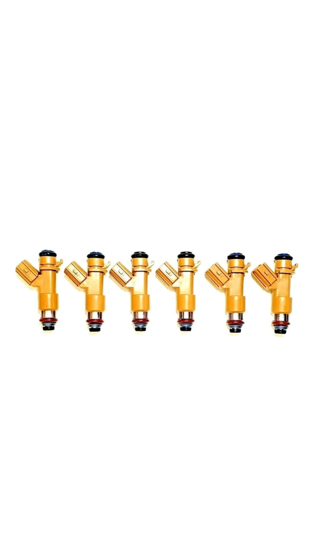 Set of 6 OEM Denso 16450-RCJ-A01 / 195500-0260 fuel injectors