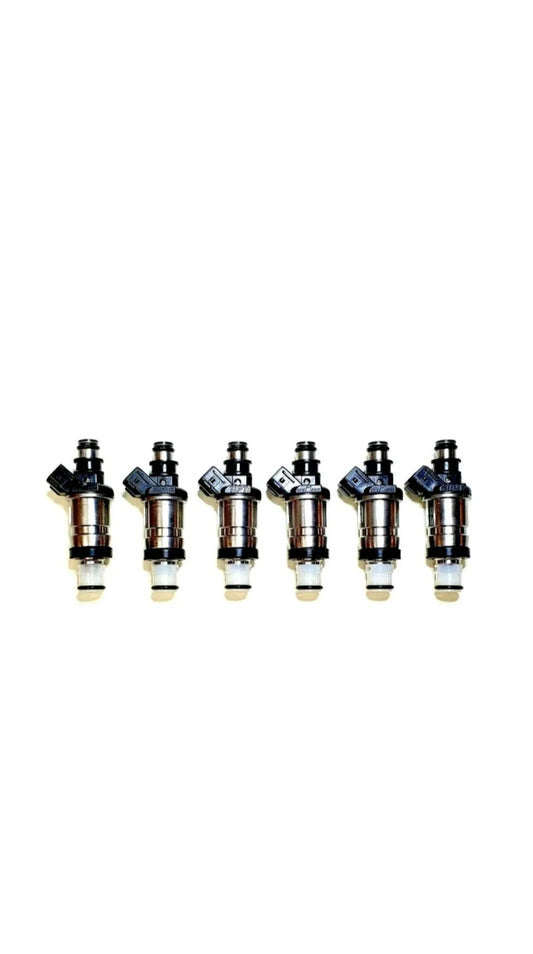 Set of 6 OEM Honda 06164-P8A-A00 / 06164P8AA00 fuel injectors