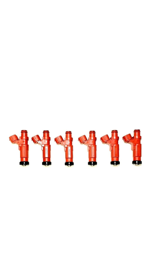 Set of 6 OEM Nikki HDB305F / MR578968 fuel injectors