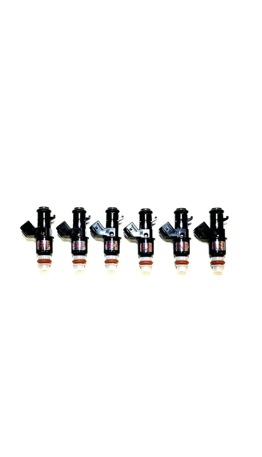 Set of 6 OEM Keihin 16450-RCA-A01 / 16450RCAA01 fuel injectors