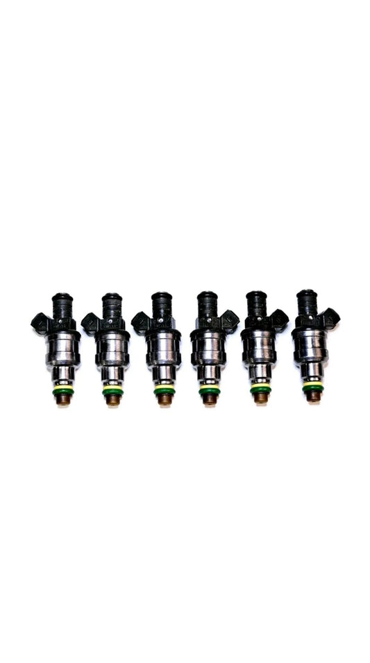 Set of 6 OEM Ford F65E-A4A / CM-4785 fuel injectors