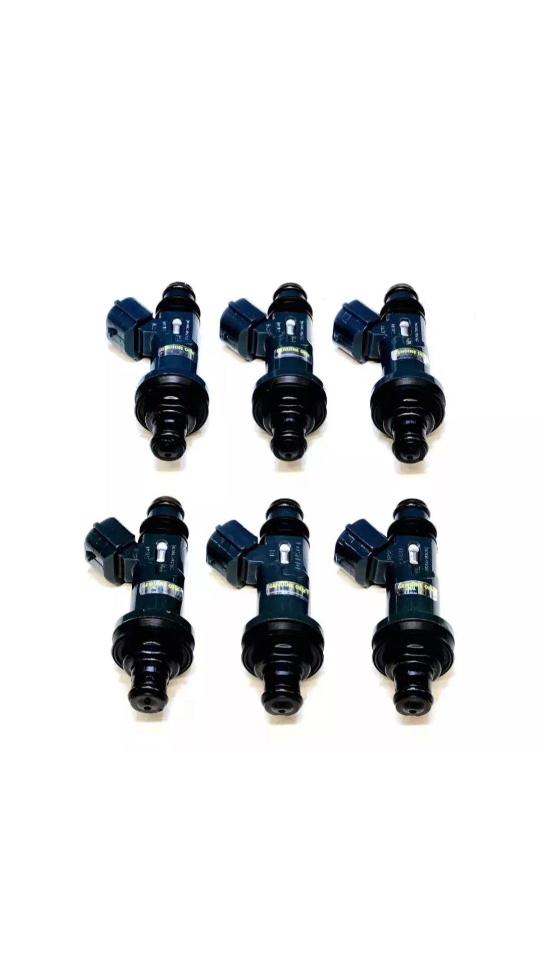 Set of 6 OEM Denso 23250-0A010 / 23209-0A010 fuel injectors