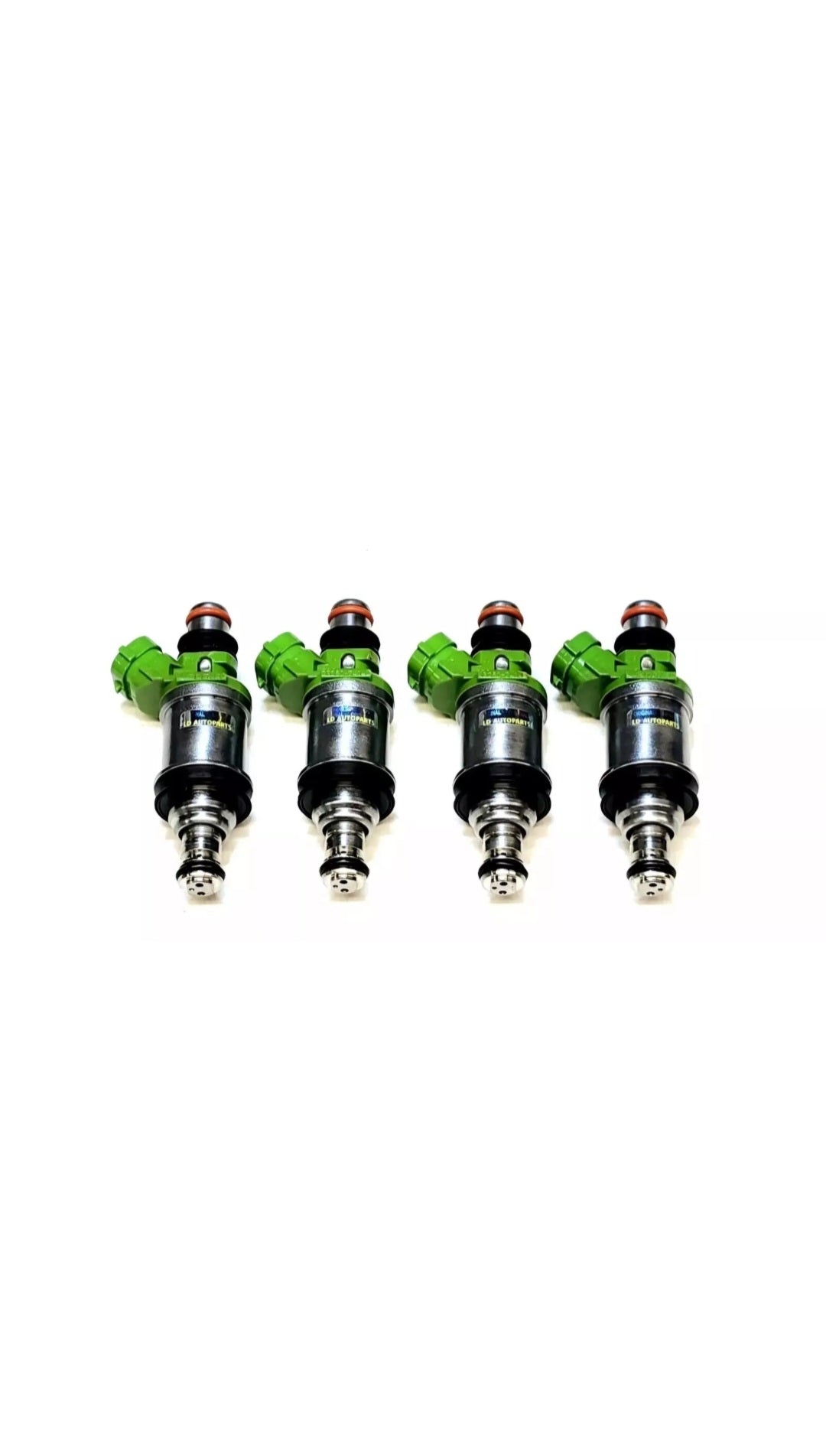 Set of 4 OEM Denso 23250-74140 / 195500-5660 fuel injectors