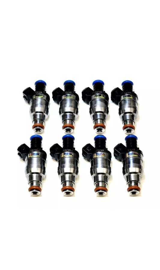 Set of 8 OEM Lucas D3763FA / 1747406 / 13641747406 fuel injectors