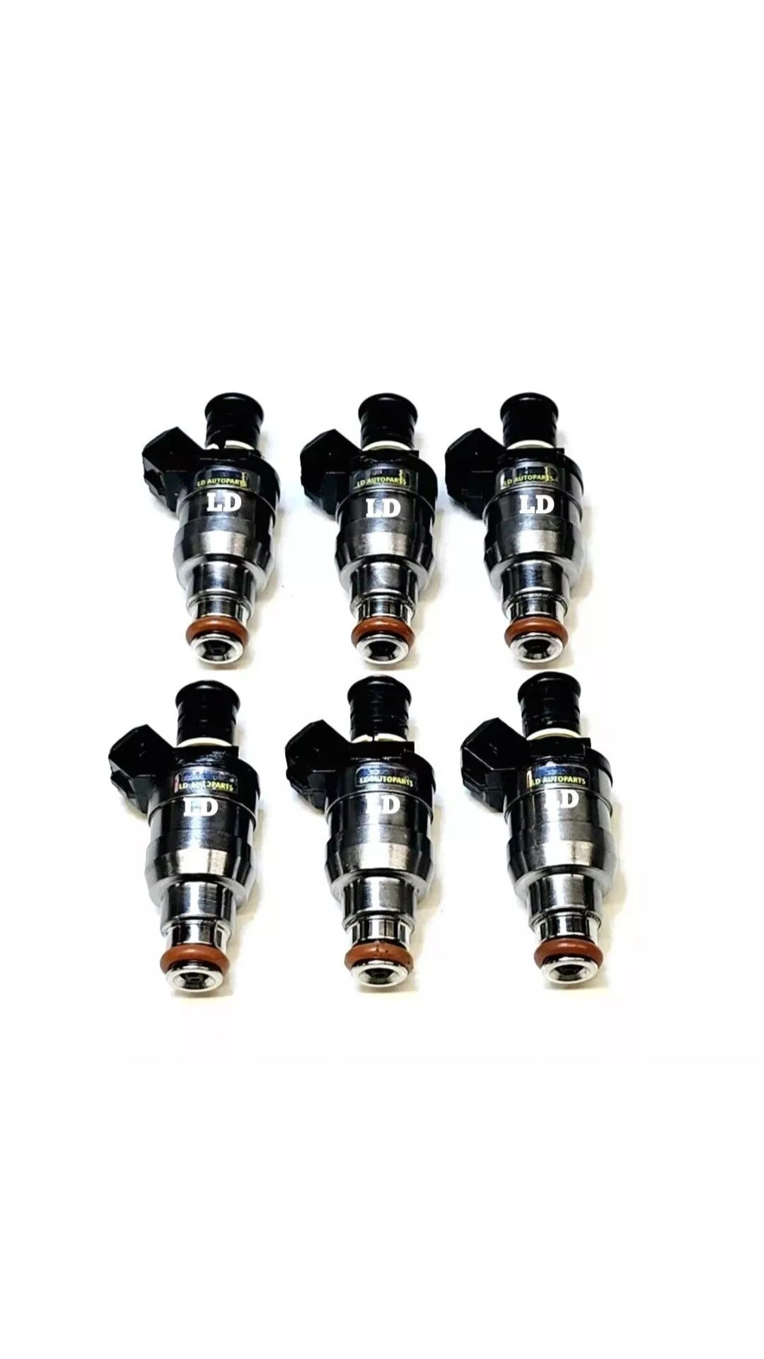 Set of 6 OEM Lucas D3156KA / LHE1520AA fuel injectors