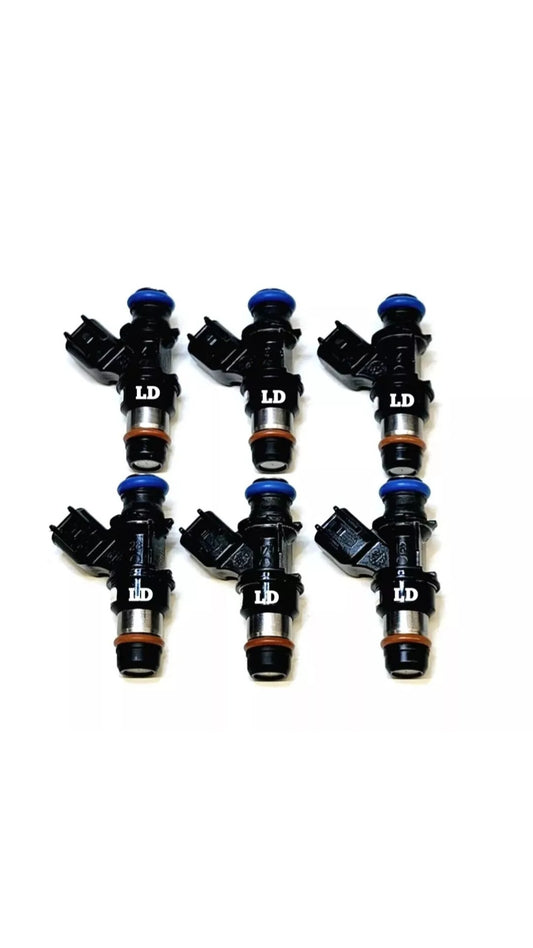 Set of 6 OEM Delphi 12586557 / FJ10574 / 217-1606 fuel injectors