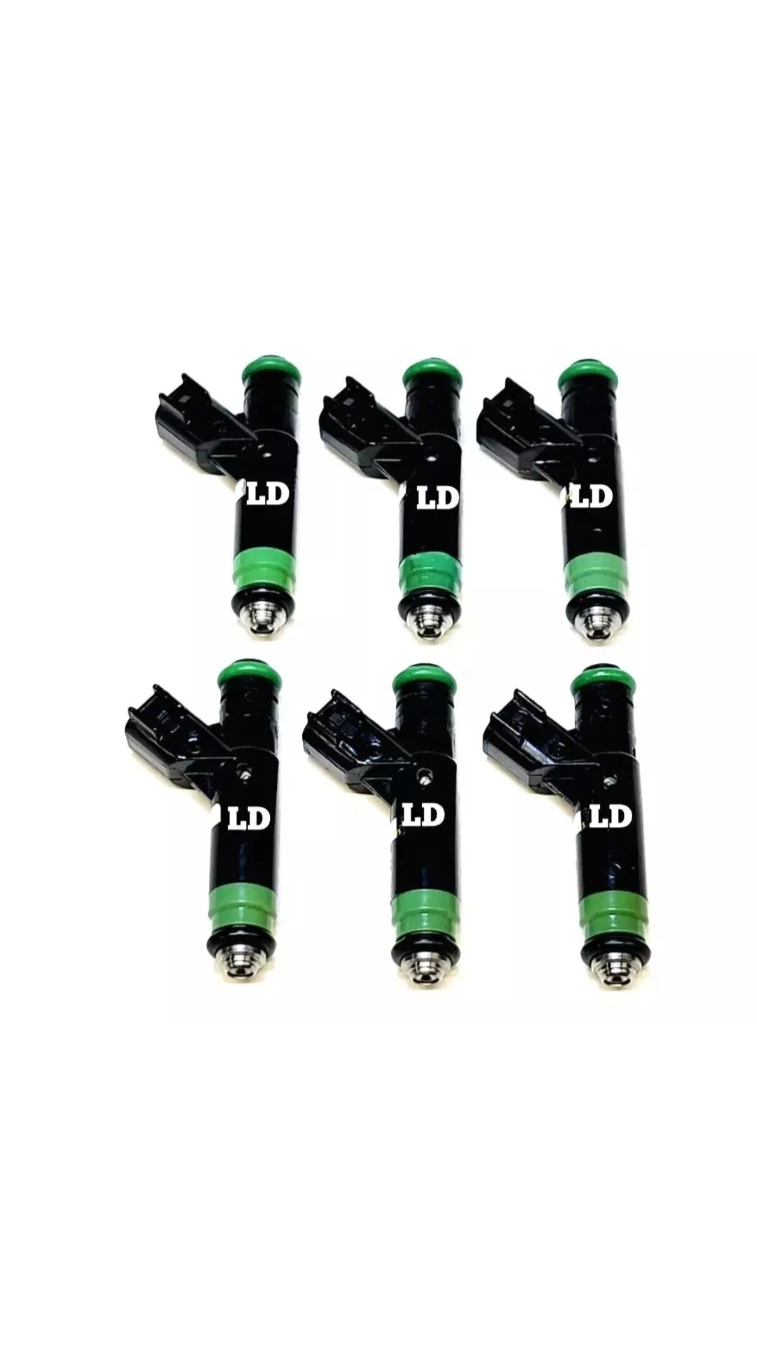 Set of 6 OEM Ford 1F1E-D4B / CM-5131 fuel injectors