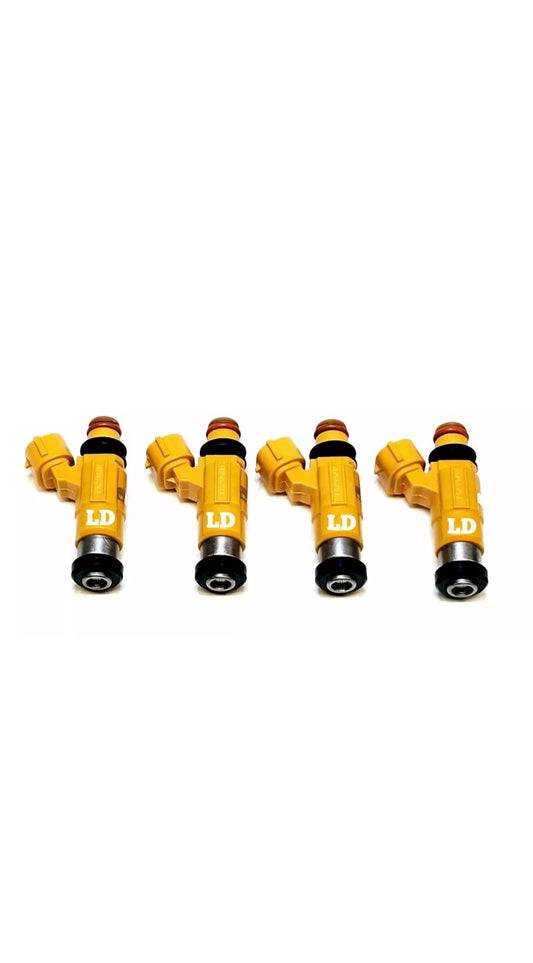 Set of 4 OEM Nikki CDH-275 / 63P1376100 fuel injectors