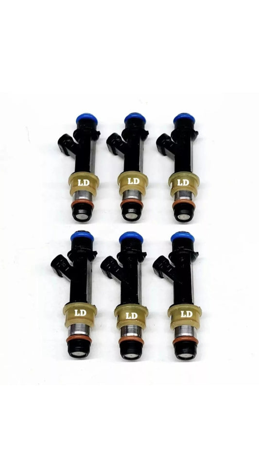 Set of 6 OEM Delphi 25358575 fuel injectors
