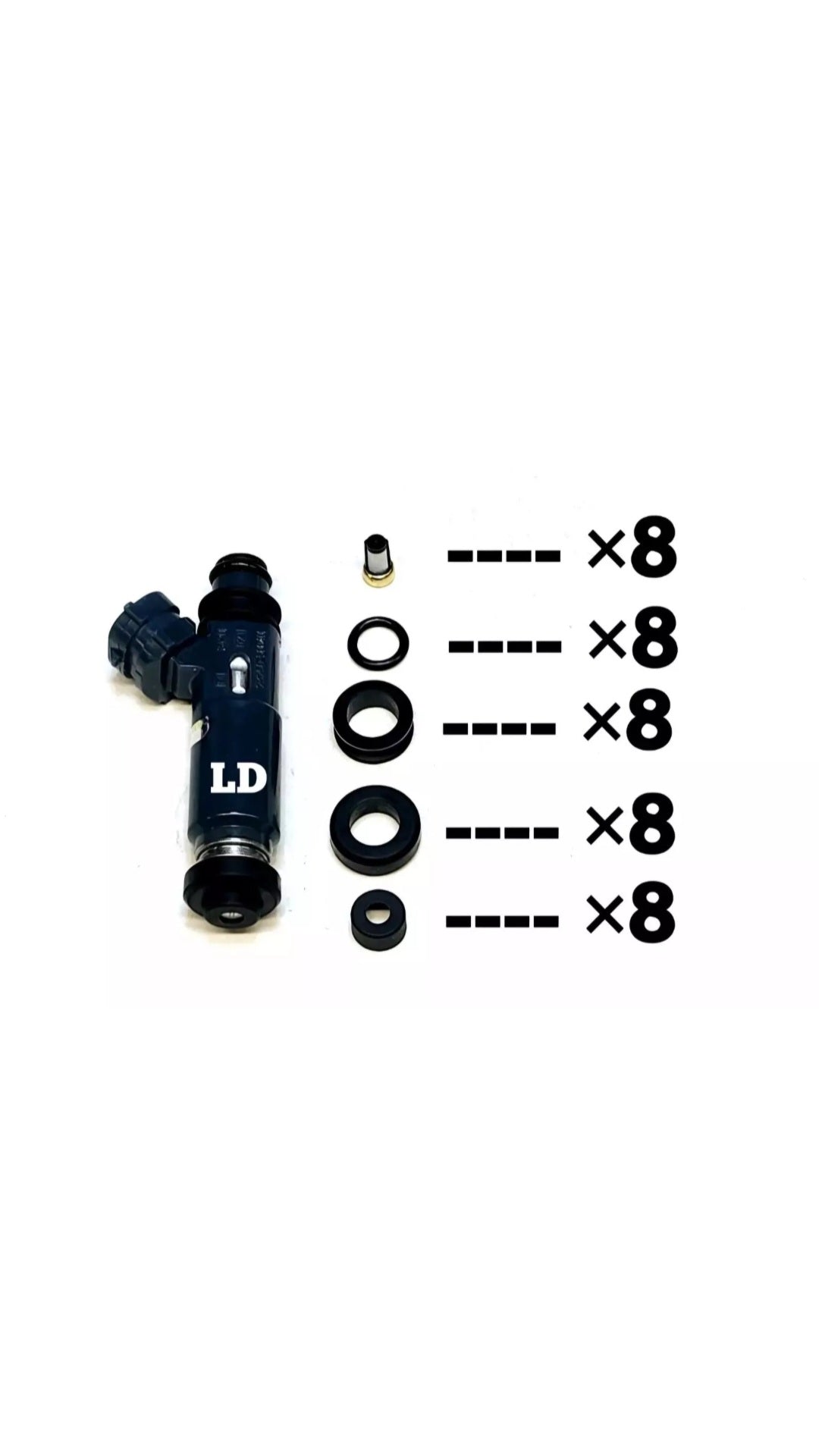 Injector repair kit for Denso 23250-50040 / 23209-50040 / 195500-3420