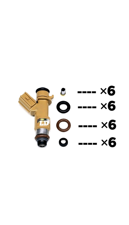 Injector repair kit for Denso 16450RCJA01 / 195500-0260 / 195500-0261