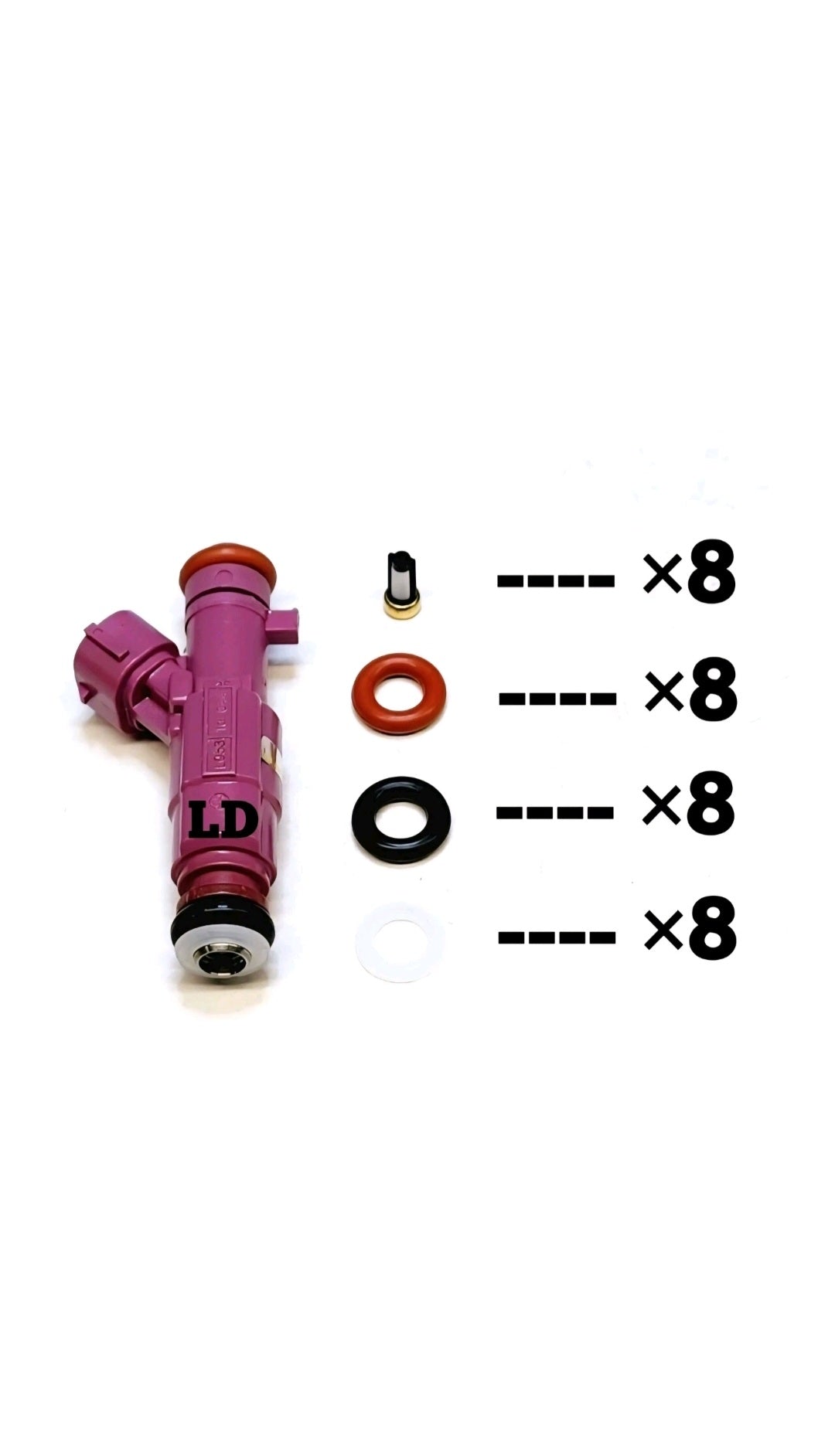 Injector repair kit for Hyundai 35310-3F010 / L053