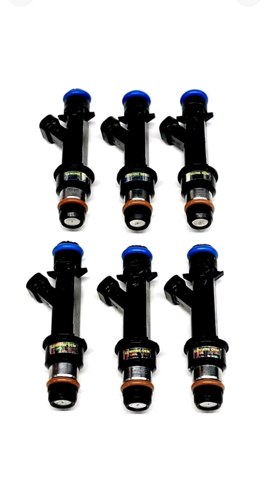 Set of 6 OEM Delphi 25322180 fuel injectors