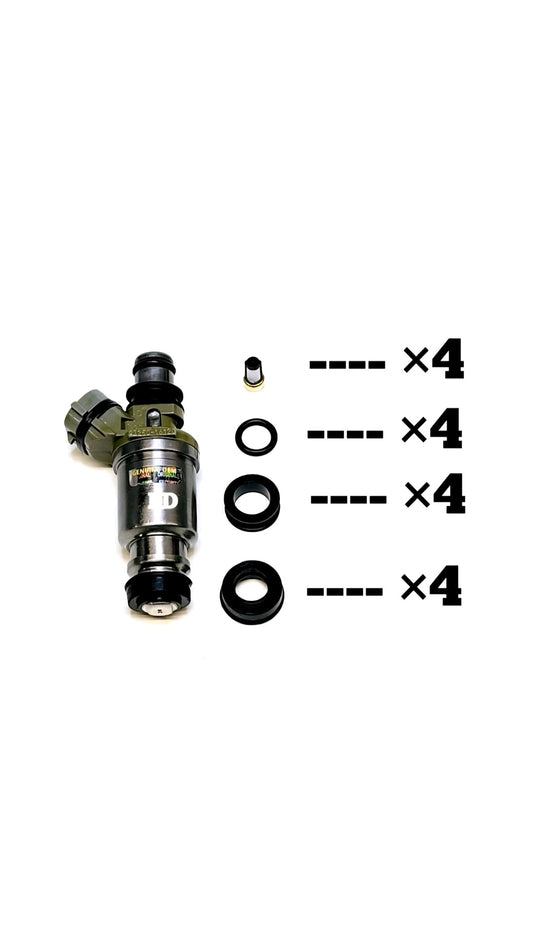 Injector repair kit for Denso 23250-16120 / 23209-16120 / 195500-5340