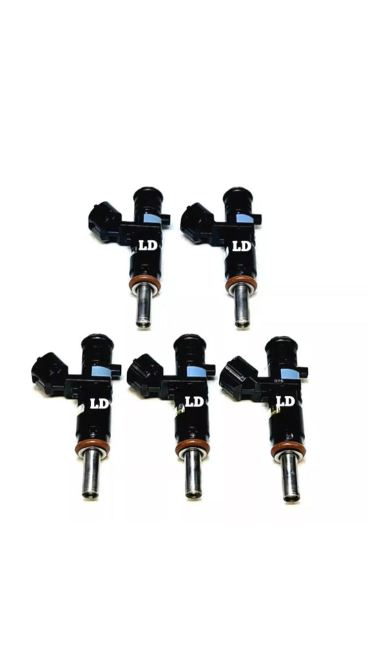 Set of 5 OEM Deka 07K906031C fuel injectors