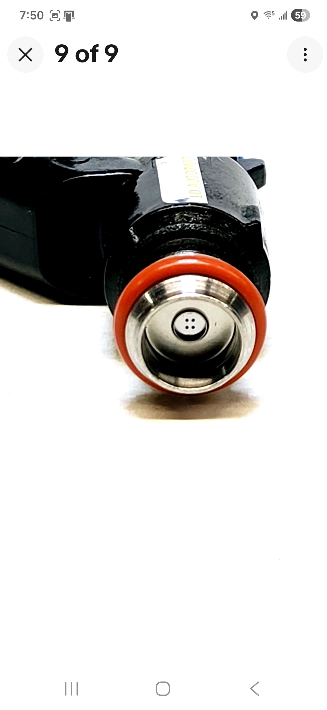 Set of 6 OEM Hyundai 35310-3C000 fuel injectors