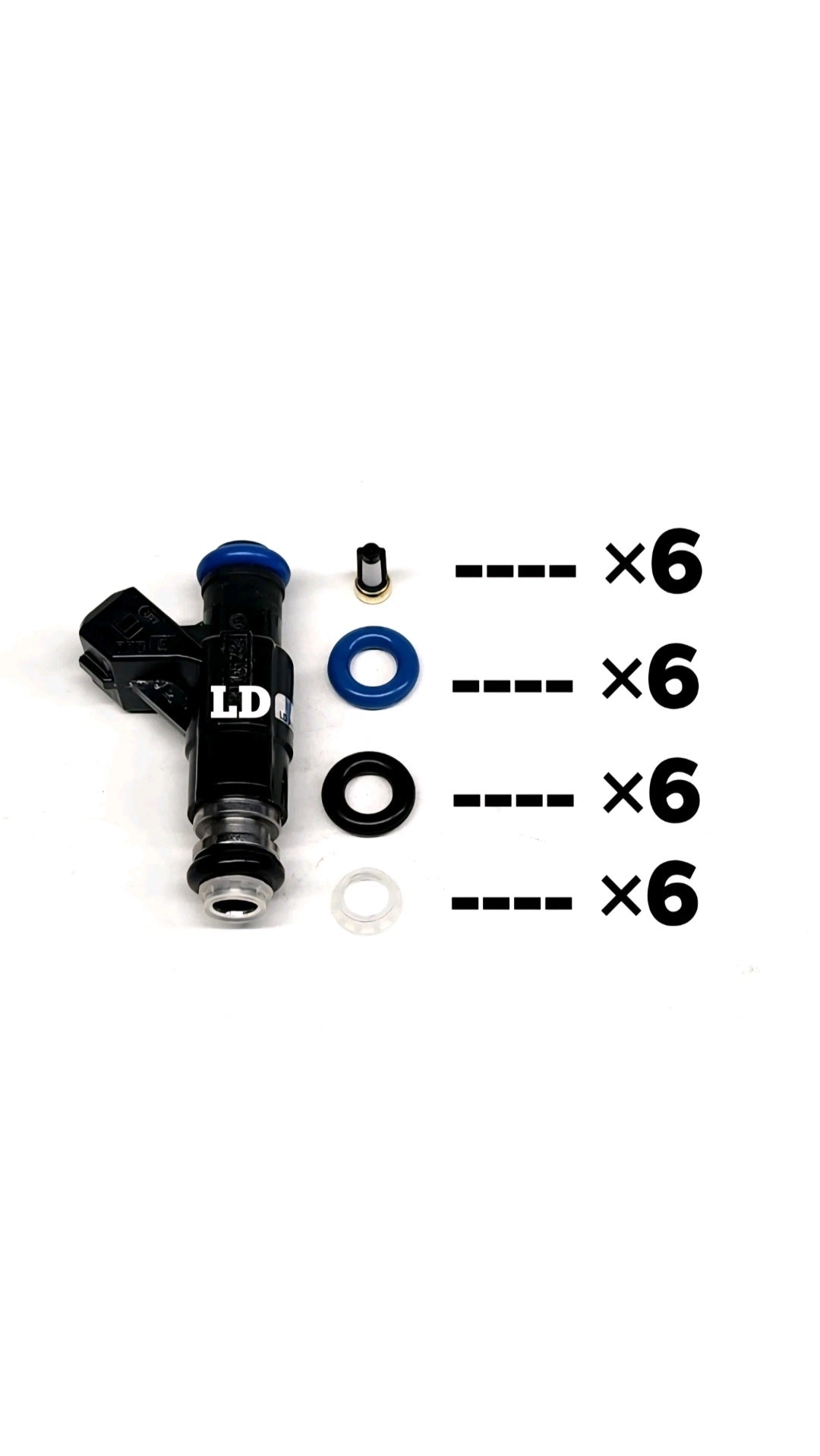 Injector repair kit for 0280155734 / 97JF-BA / CM-4832