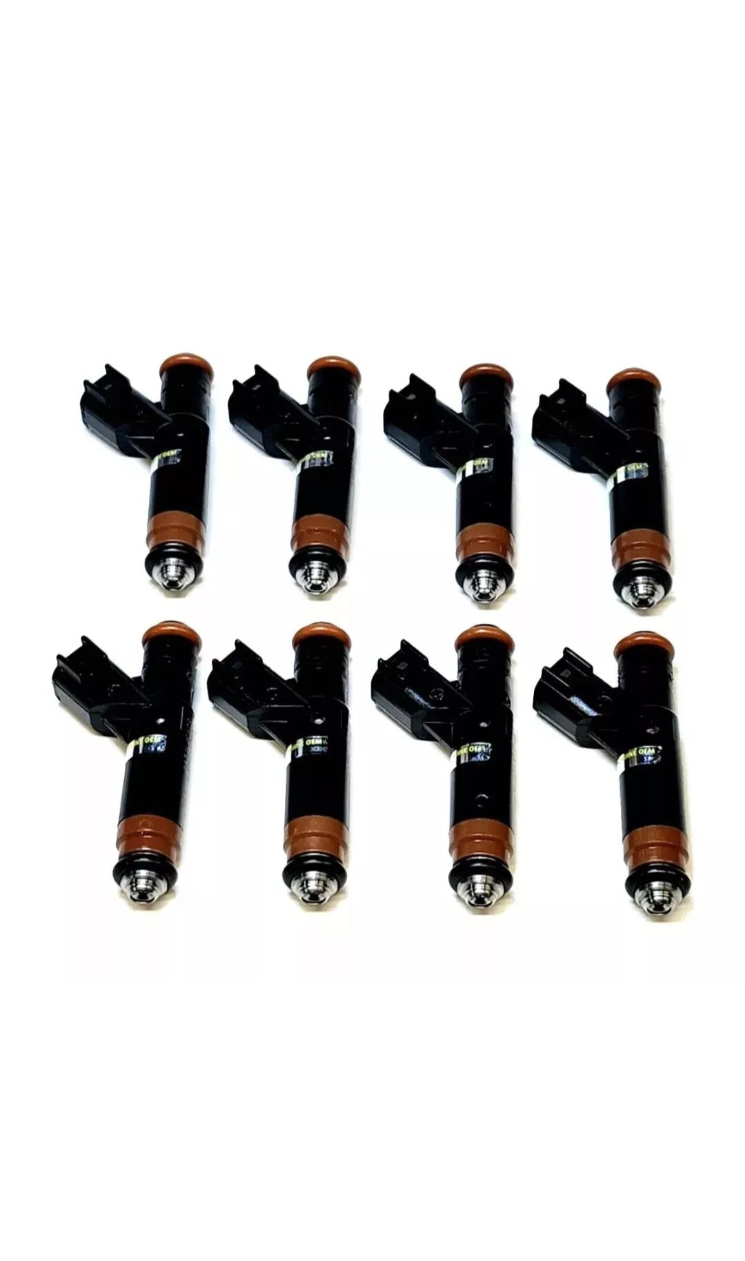 Set of 8 OEM Ford 4L8E-A4A / CM-5088 fuel injectors