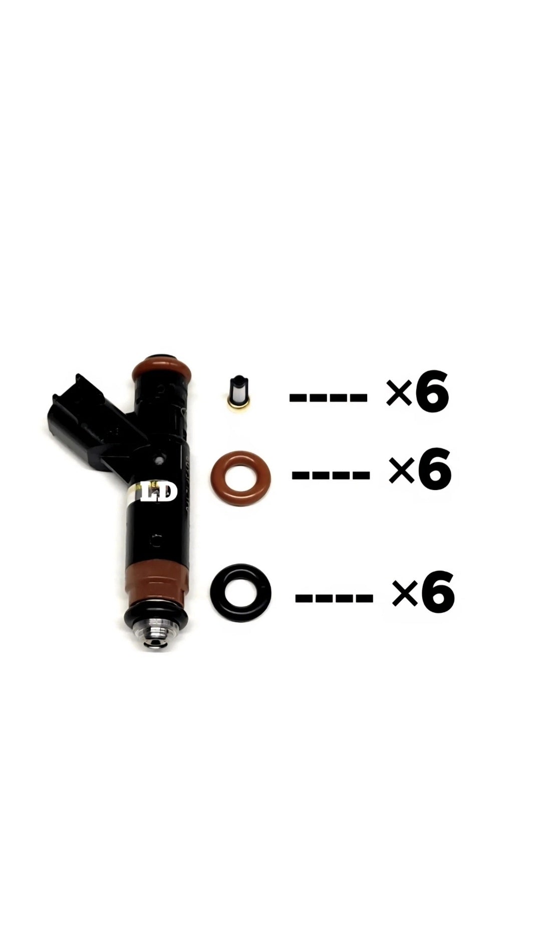 Injector repair kit for Ford 4L8E-A4A "V6"