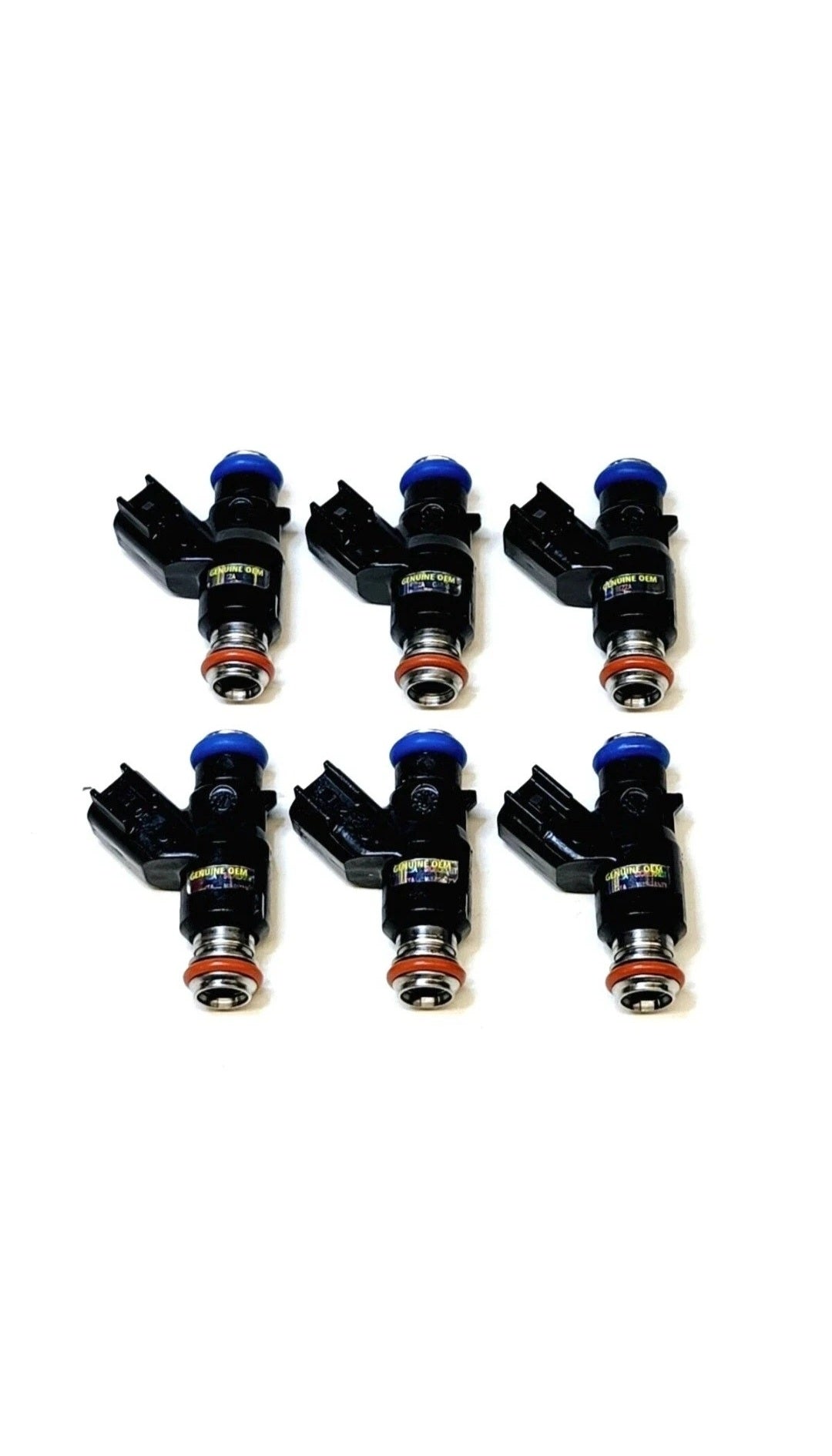 Set of 6 OEM Delphi 12616862 / FJ10632 / 217-2417 fuel injectors