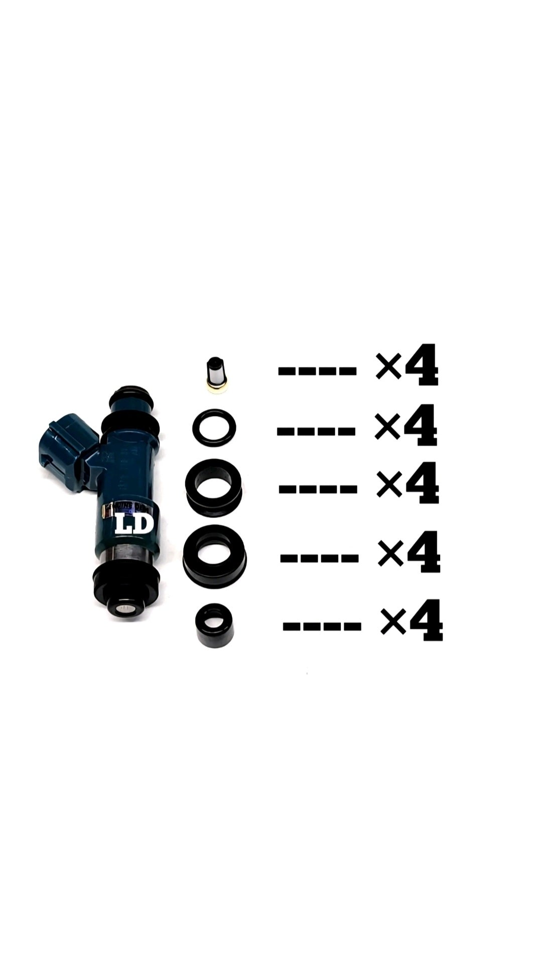 Injector repair kit for 16611-AA800 / 297500-1810