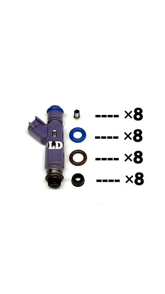 Injector repair kit for Denso 9L3E-F7A / 195500-4821