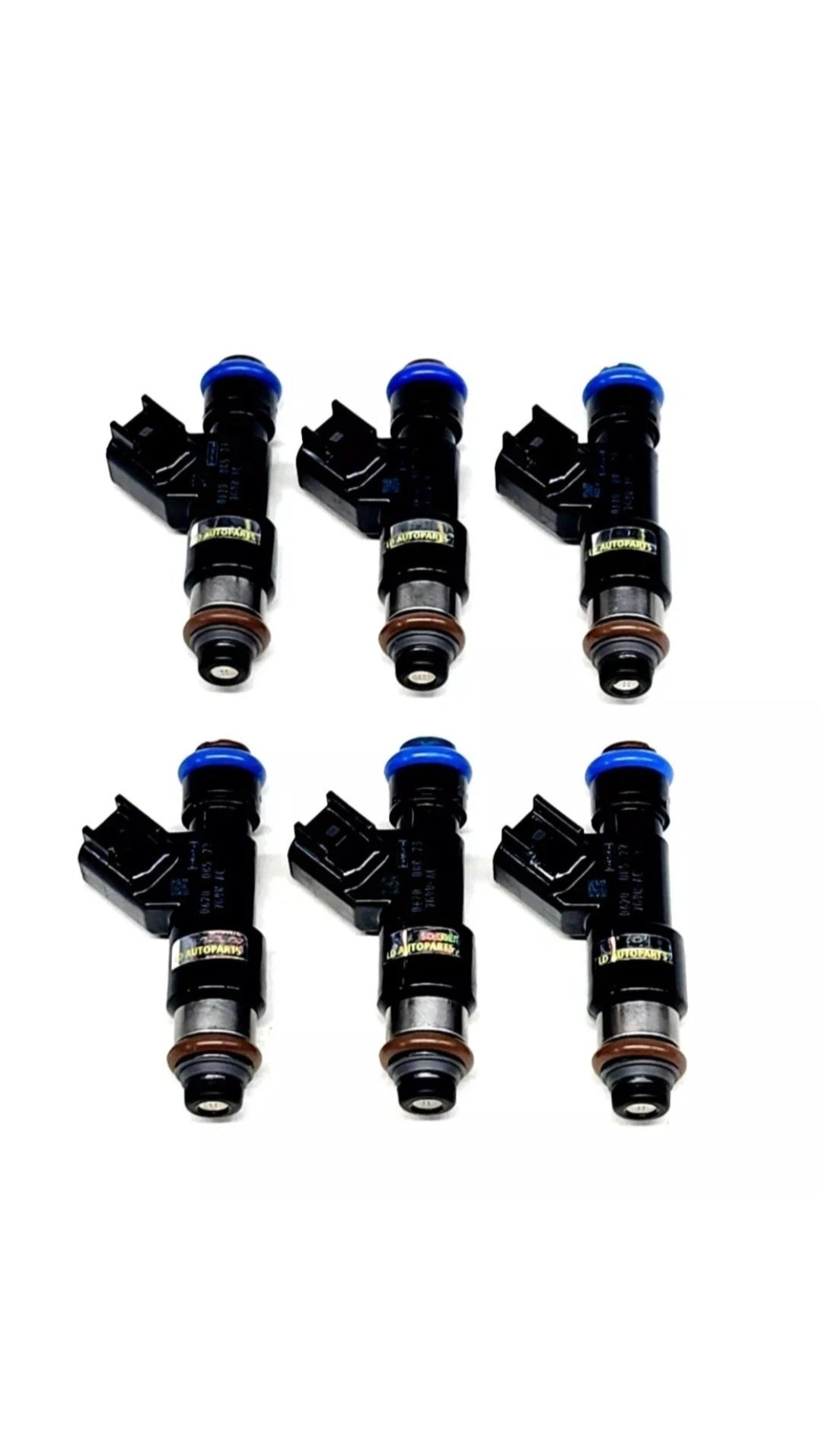 Set of 6 OEM Denso 7G9N-AC / 297500-0620 / 30777502 fuel injectors