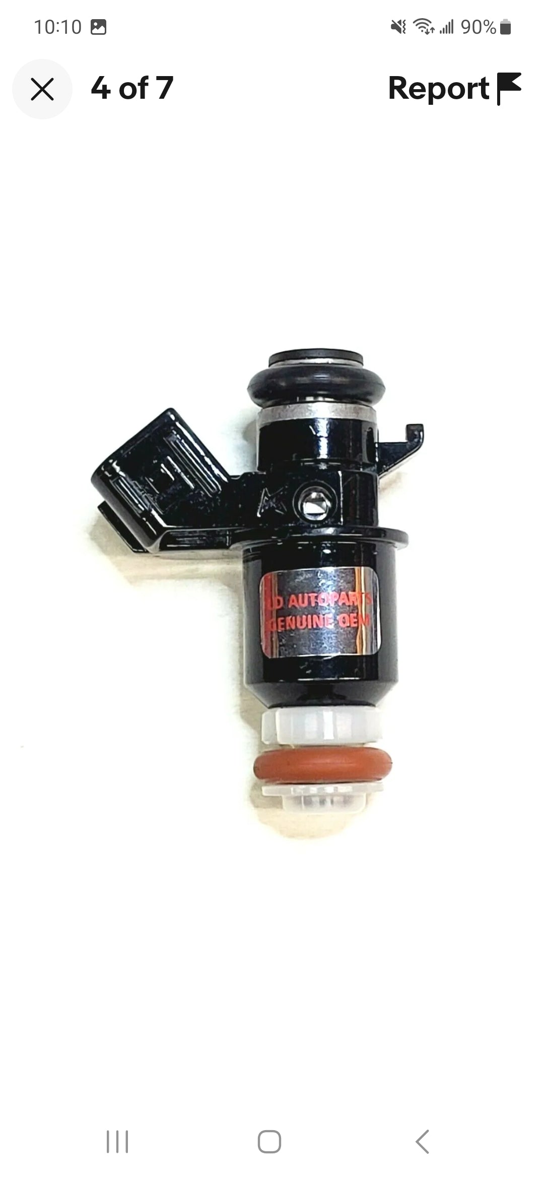Set of 4 OEM Keihin 16450-PLD-003 / 16450PLD003 fuel injectors