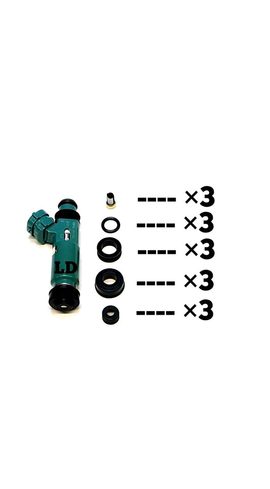 Injector repair kit for Denso 195500-3840 / 06164-PHM-000 / 06164PHM000