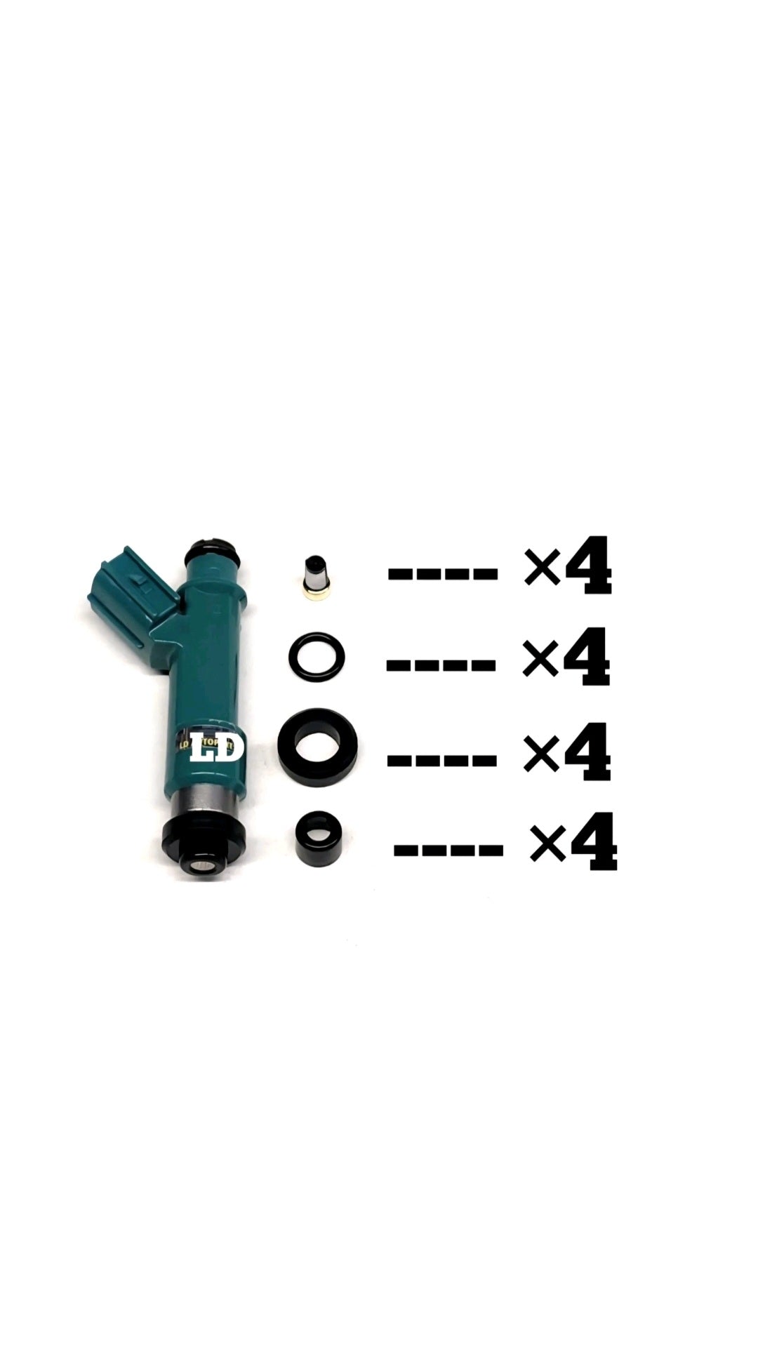 Injector repair kit for Denso 15710-78K00 / 297500-1400