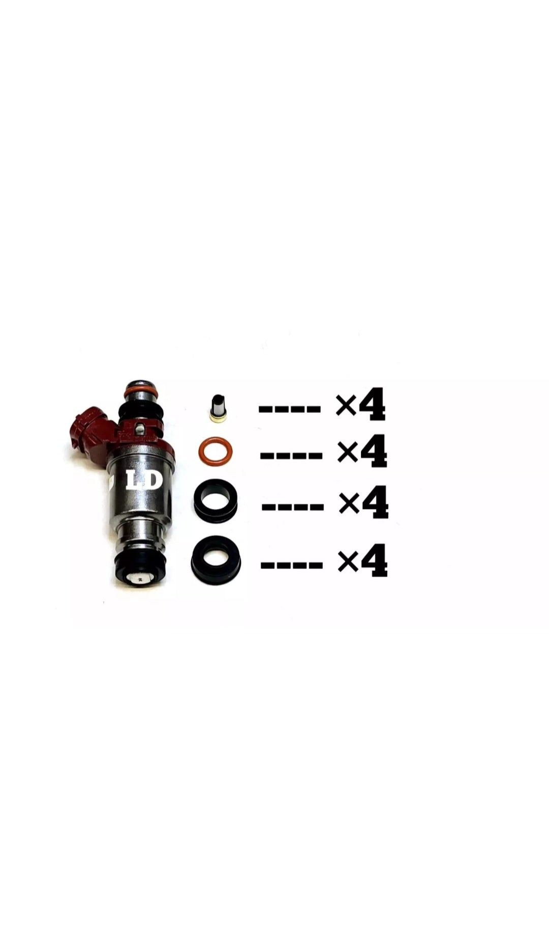 Injector repair kit for Denso 23250-16160 / 23209-16160 / 195500-5620