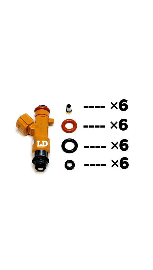 Injector repair kit for Denso 16600-EY00A / 195500-0950