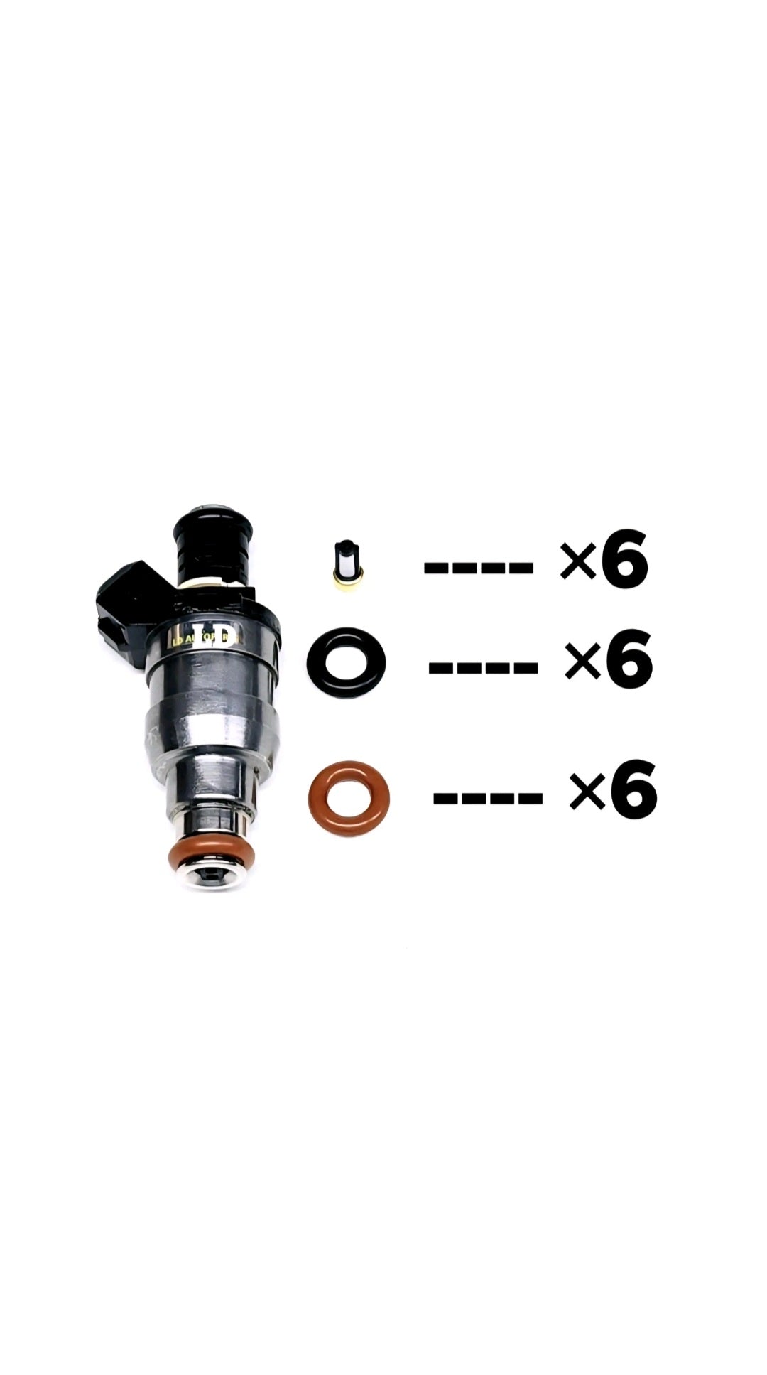Injector repair kit for D3156KA
