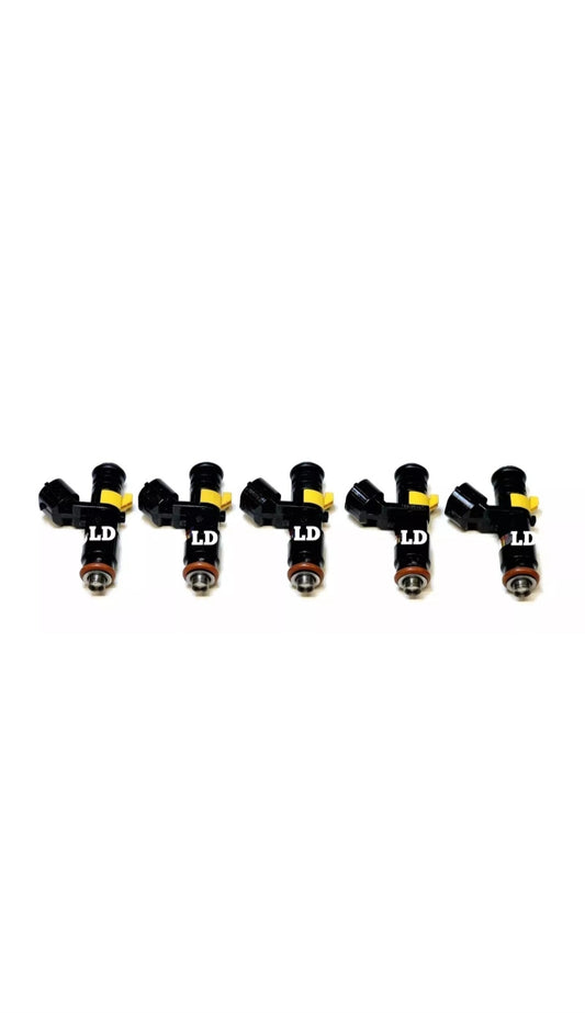 Set of 5 OEM Volkswagen 07K906031B fuel injectors