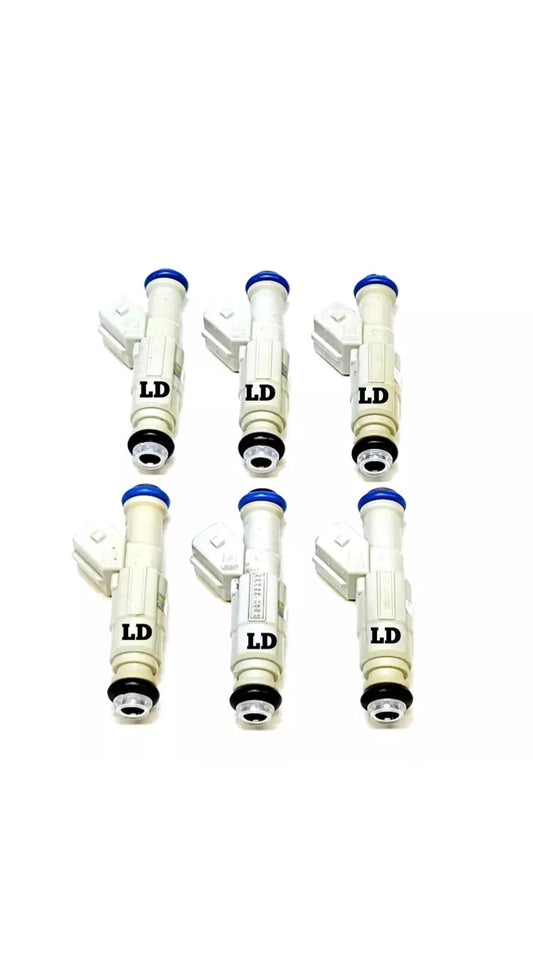 Set of 6 OEM Bosch 0280155962 / F87E-H1A fuel injectors