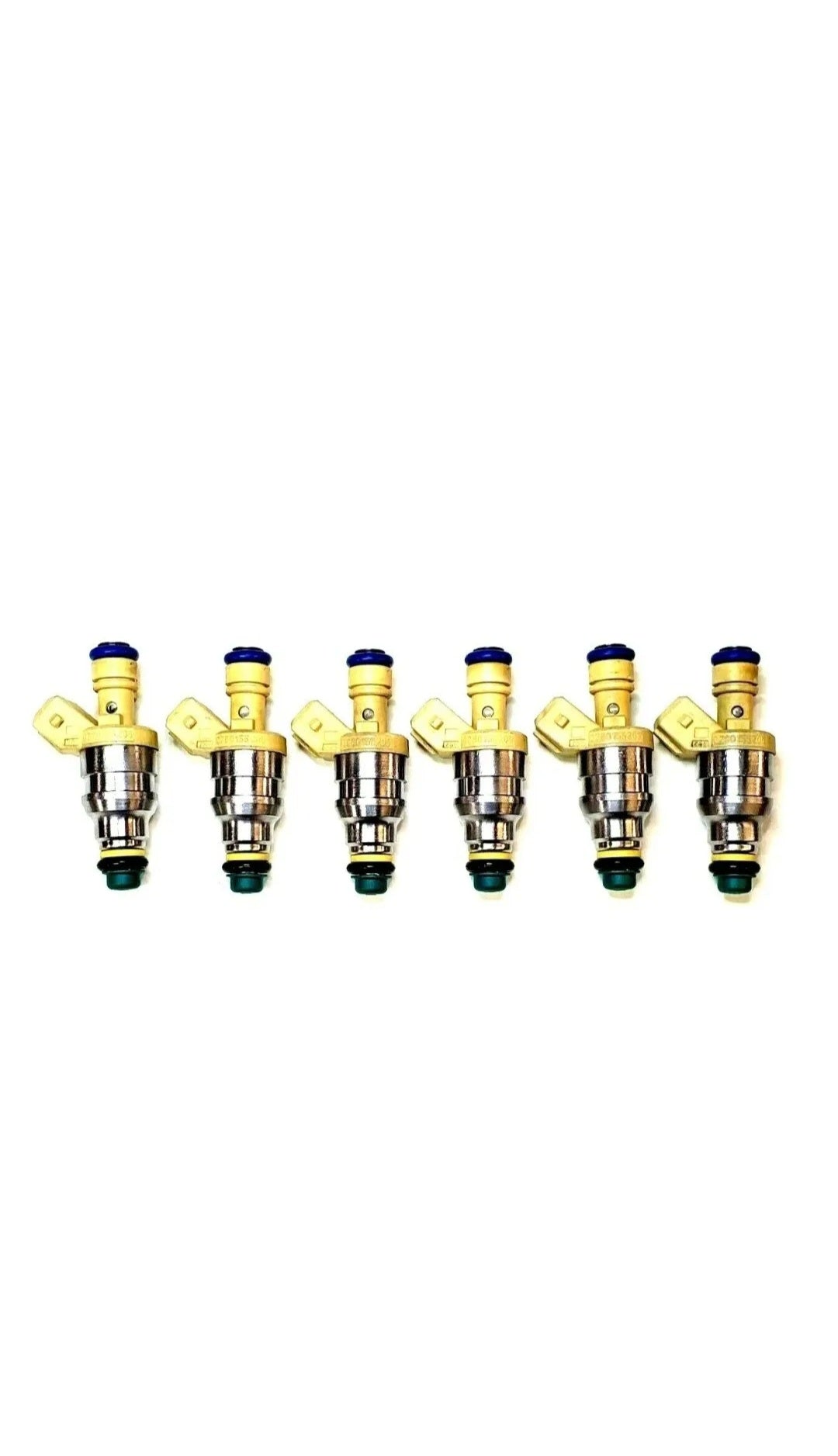 6 genuine Bosch 0280155205 / 0000787023 fuel injectors