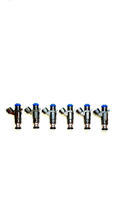 6 Genuine Jecs FBJC101 / 16600AE060 fuel injectors