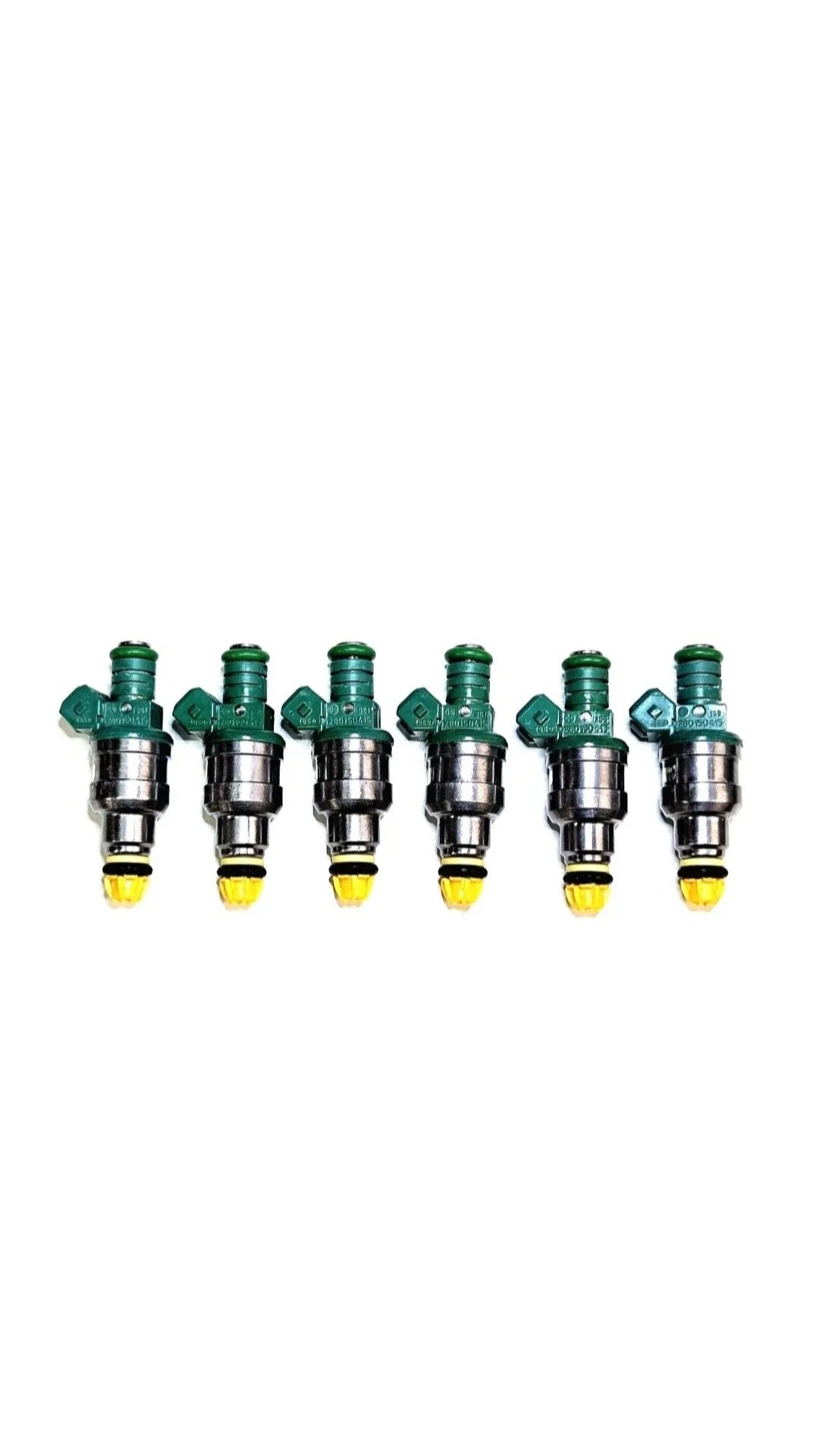 6 Genuine Bosch 0280150415 / 13641730060 fuel injectors