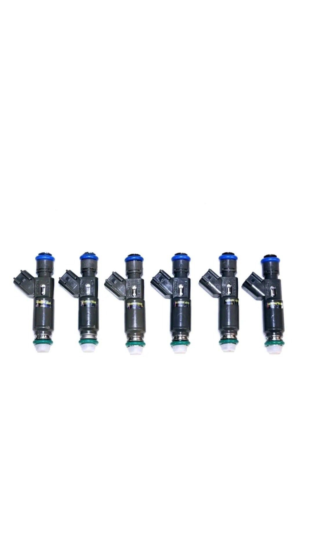 6 Genuine Denso 2F1E-A2A / 195500-4260 / CM-5082 fuel injectors