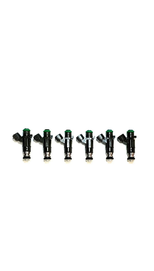 6 Genuine Jecs FBJC100 / 16600-5L700 fuel injectors