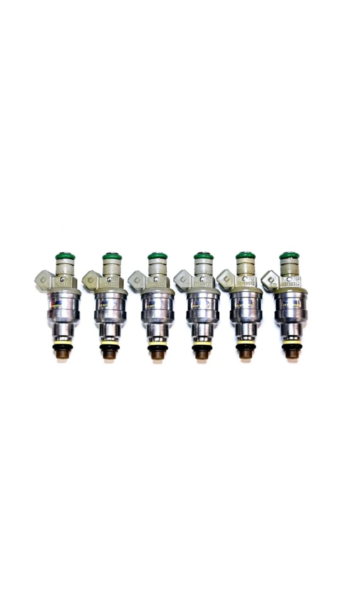 6 Genuine Ford F1ZE-B4C / CM-4705 fuel injectors