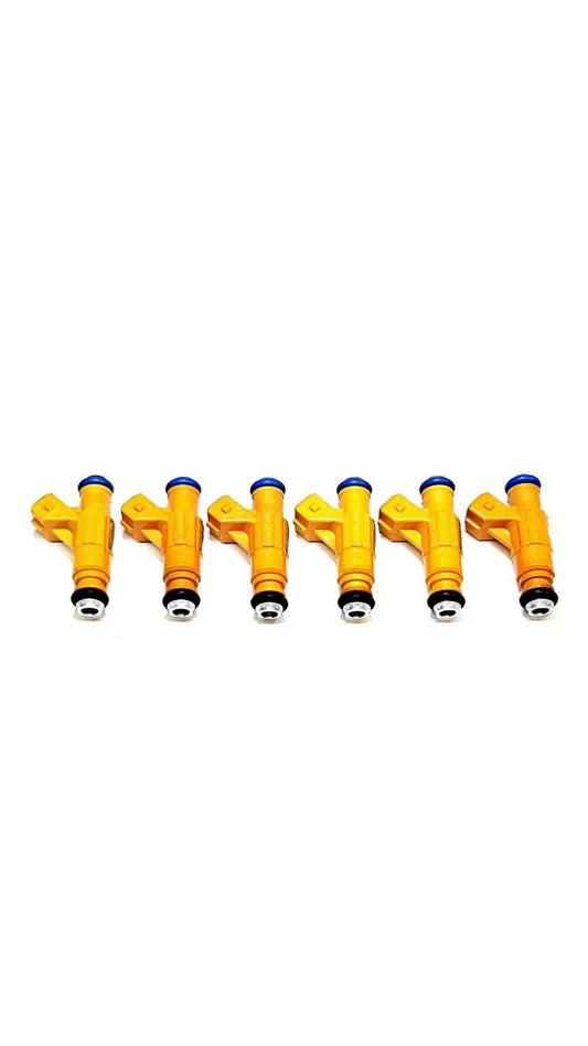 6 Genuine Bosch 0280155900 / XL2E-A1C / CM-4903 fuel injectors