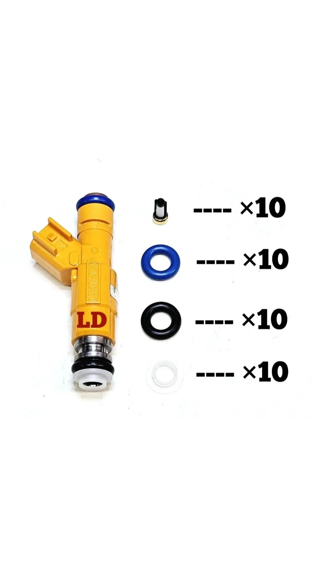 Injector repair kit for 0280155857 / XW7E-A5B