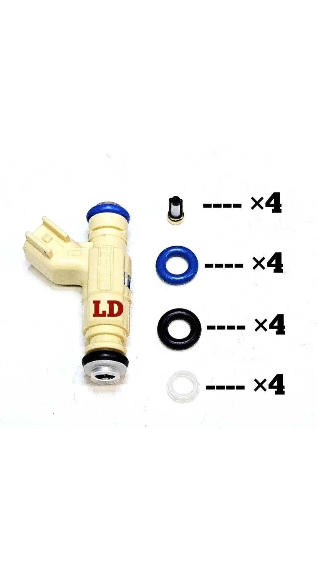 Injector repair kit for 0280155859 / XS4E-A5B