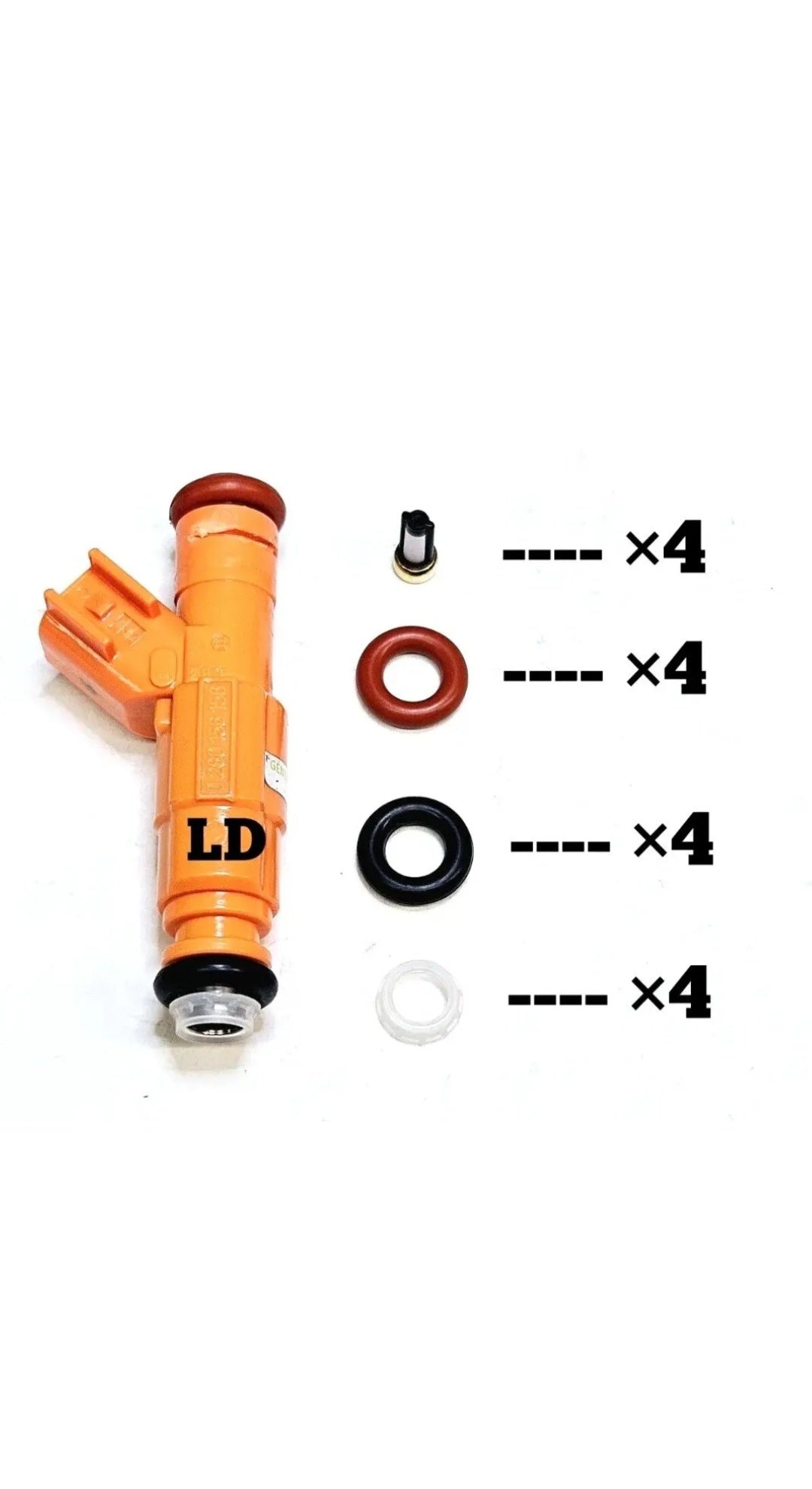 Injector repair kit for 0280156156 / 3M4G-BA