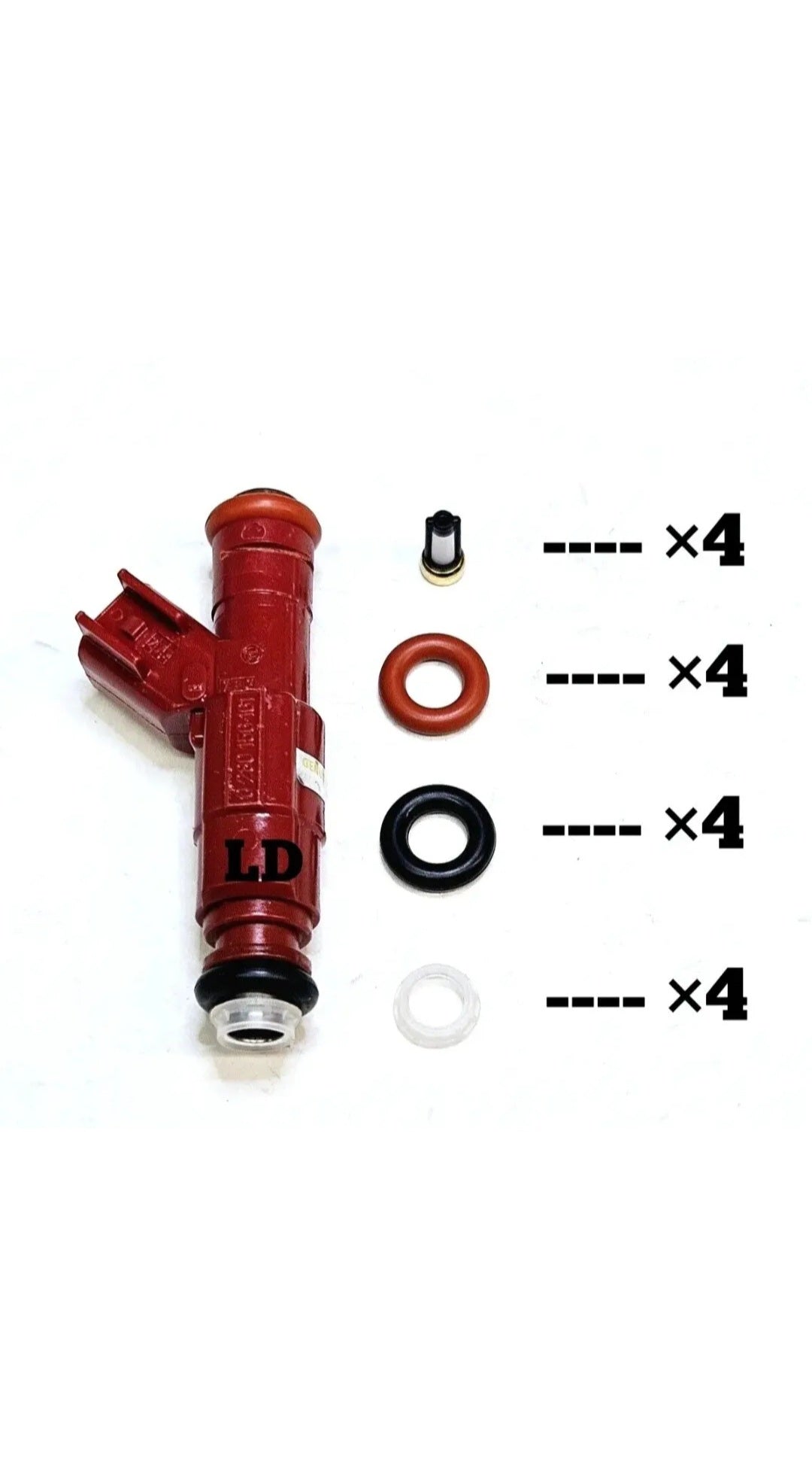 Injector repair kit for 0280156161 / 3S4G-AB