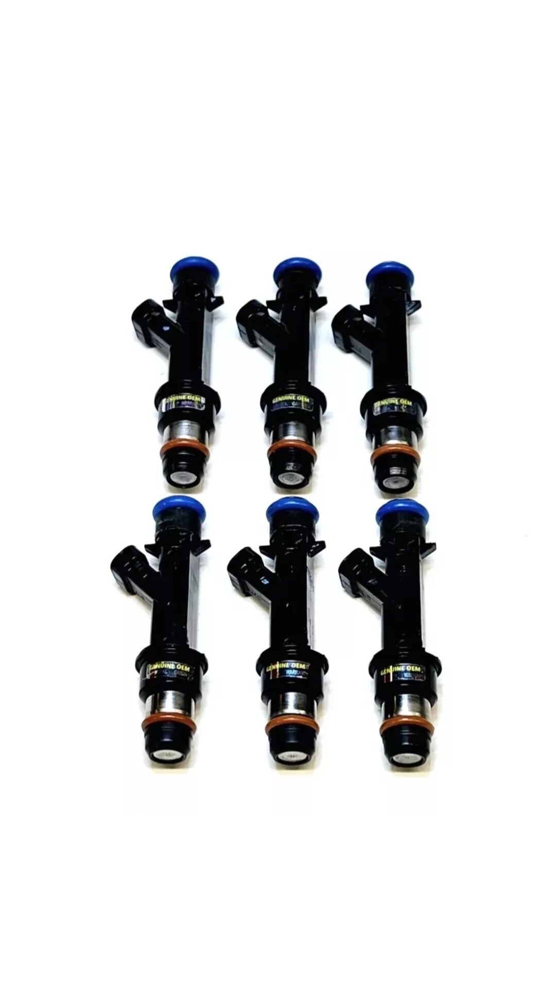 6 Genuine Delphi 25166922 / 8171133990 / 8251669221 fuel injectors