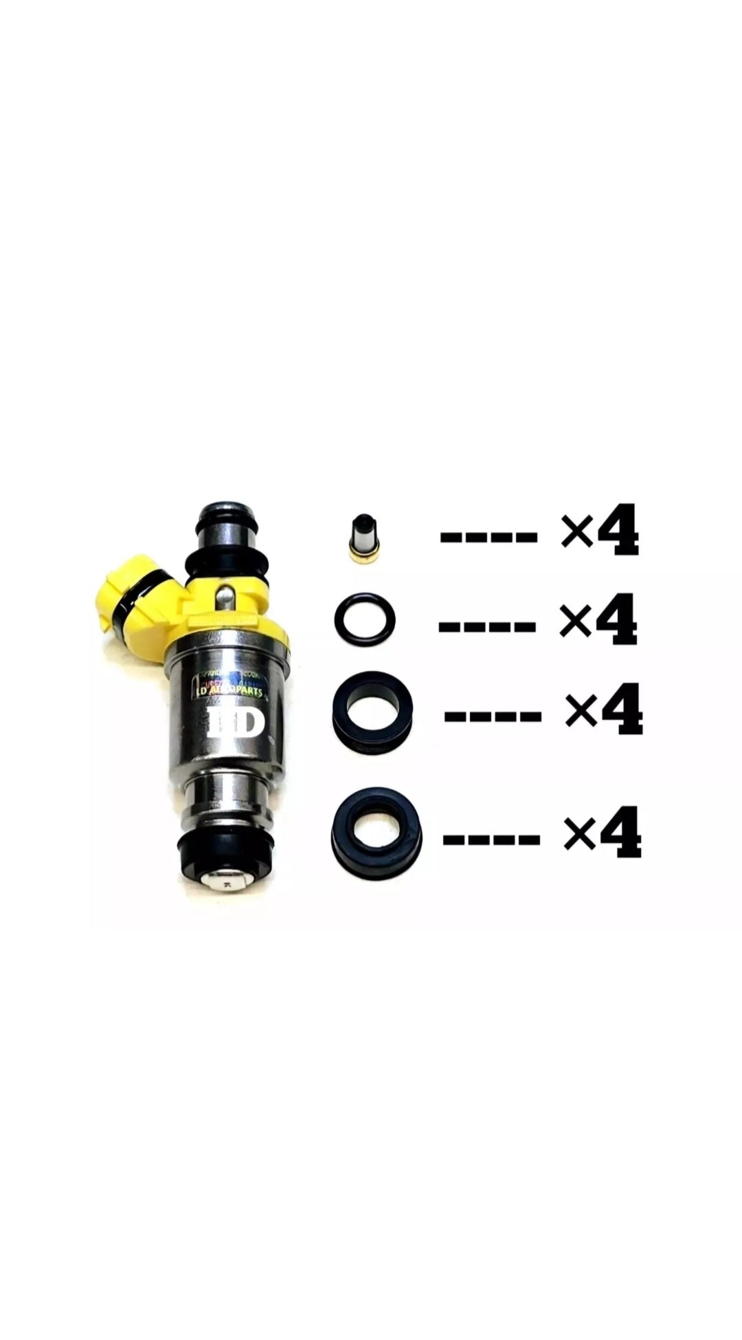 Injector repair kit for Denso 23250-74040 / 23209-74040 / 195500-5360