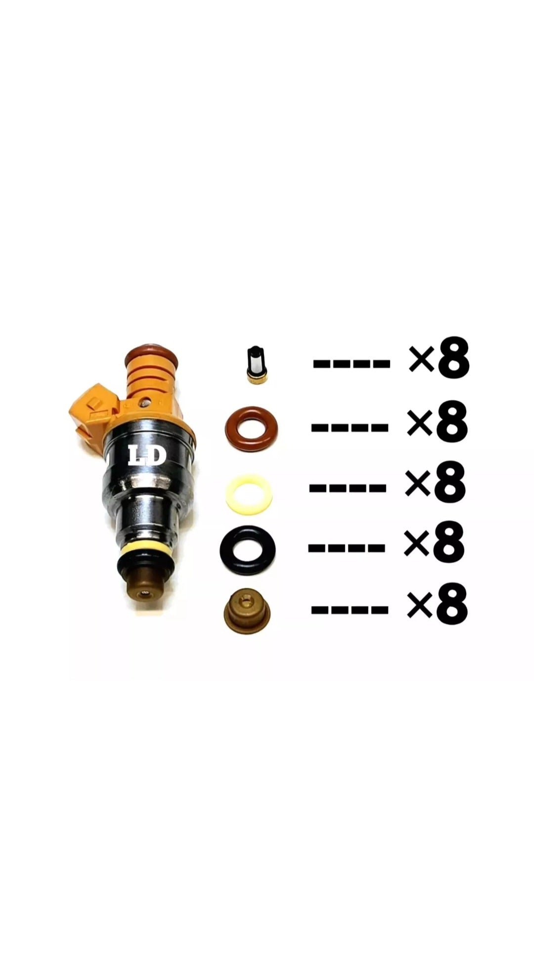 Injector repair kit for Ford F2TE-A3A